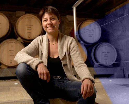 Agnès Paquet vigneronne à Meloisey