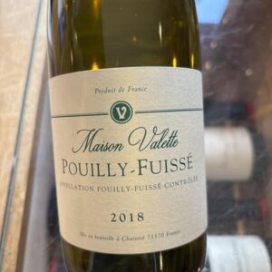 Pouilly Fuissé 2018 - Blanc – Maison Valette